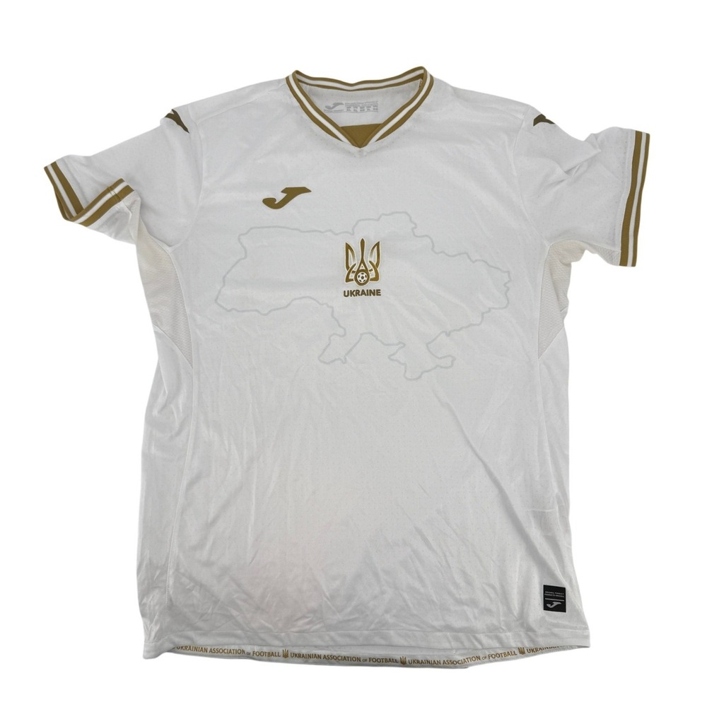 Joma Ukraine National Team 2021 Away Soccer‎ Jersey 3rd Special Edition